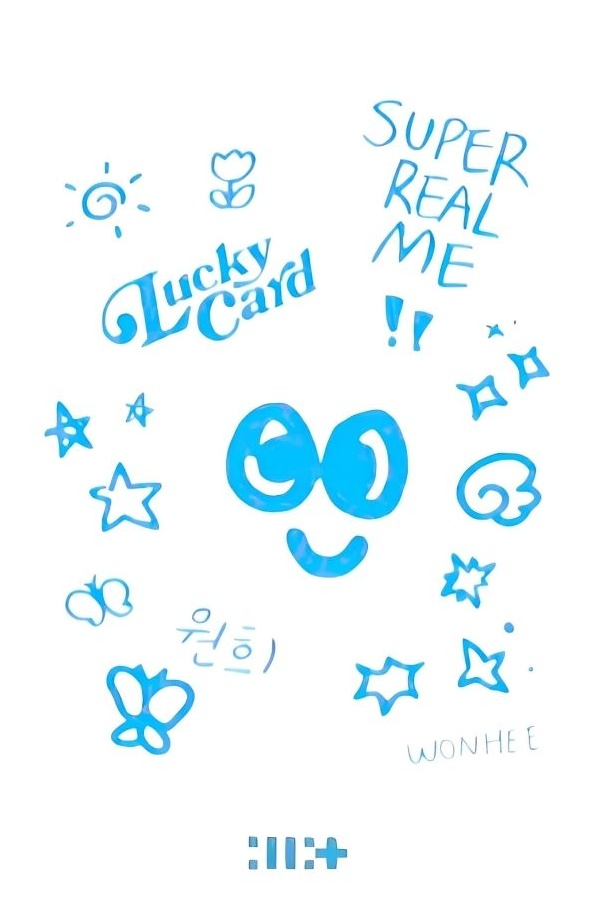 Wonhee ILLIT photocard back side - Photocards — B