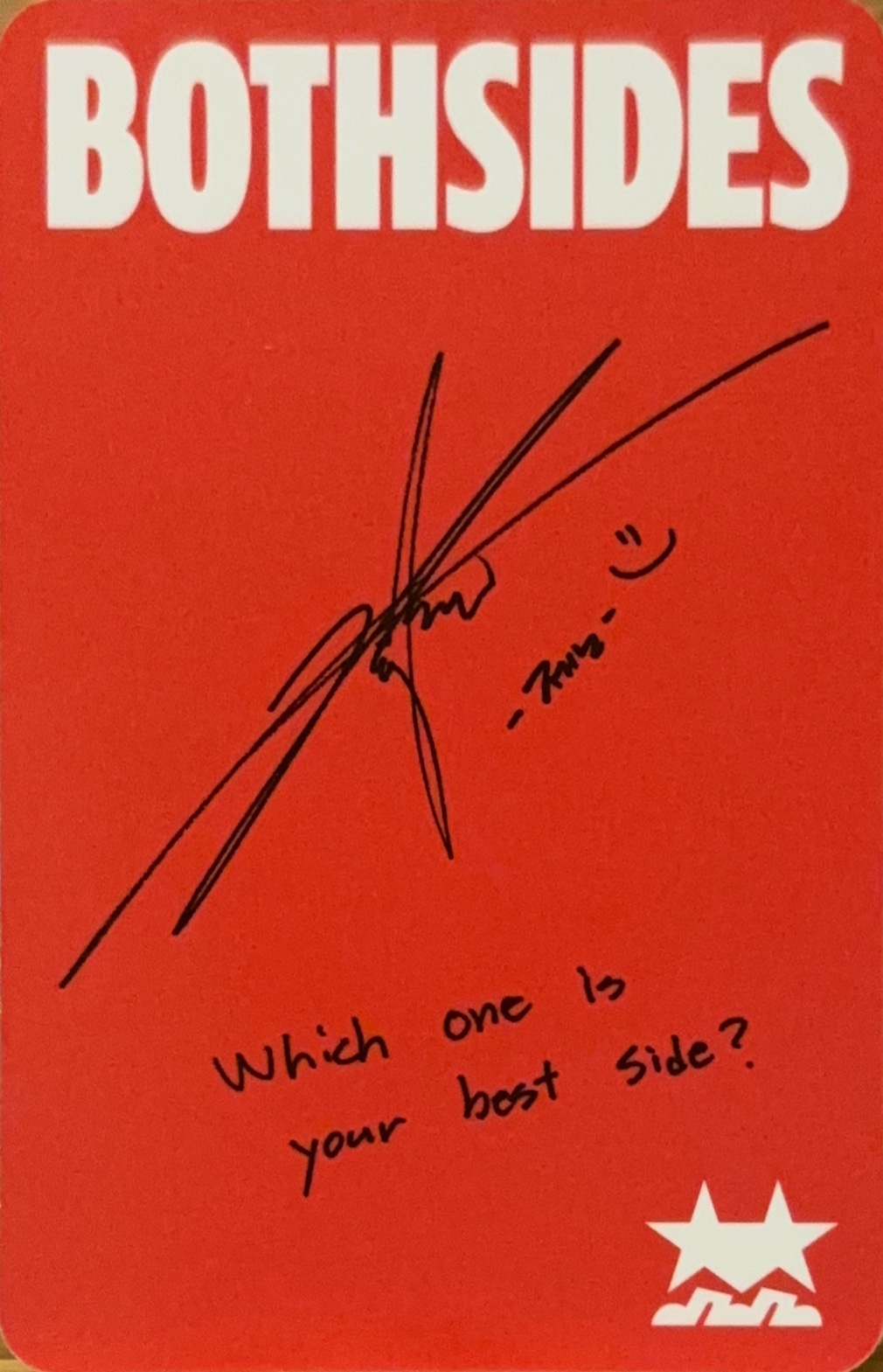 Jeno NCT JNJM photocard back side - Photocard