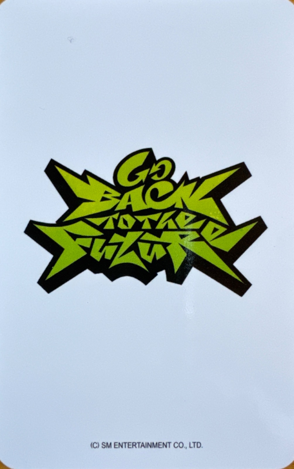 Haechan, Jisung NCT DREAM photocard back side - Unit Trading Card B