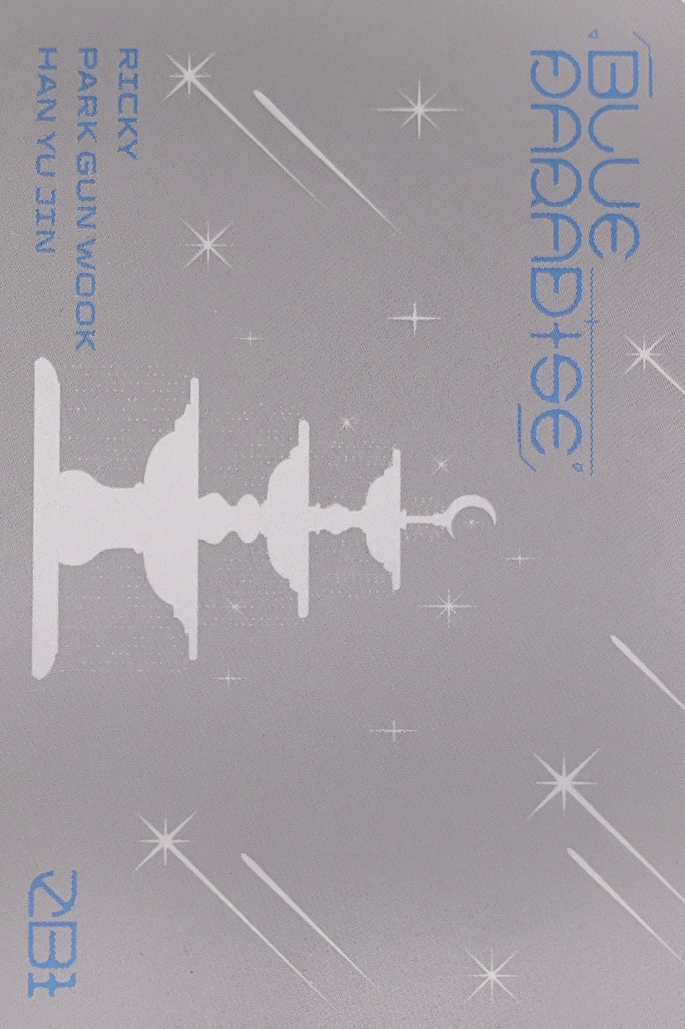 Gunwook, Yujin, Ricky ZEROBASEONE photocard back side - Unit Photocards