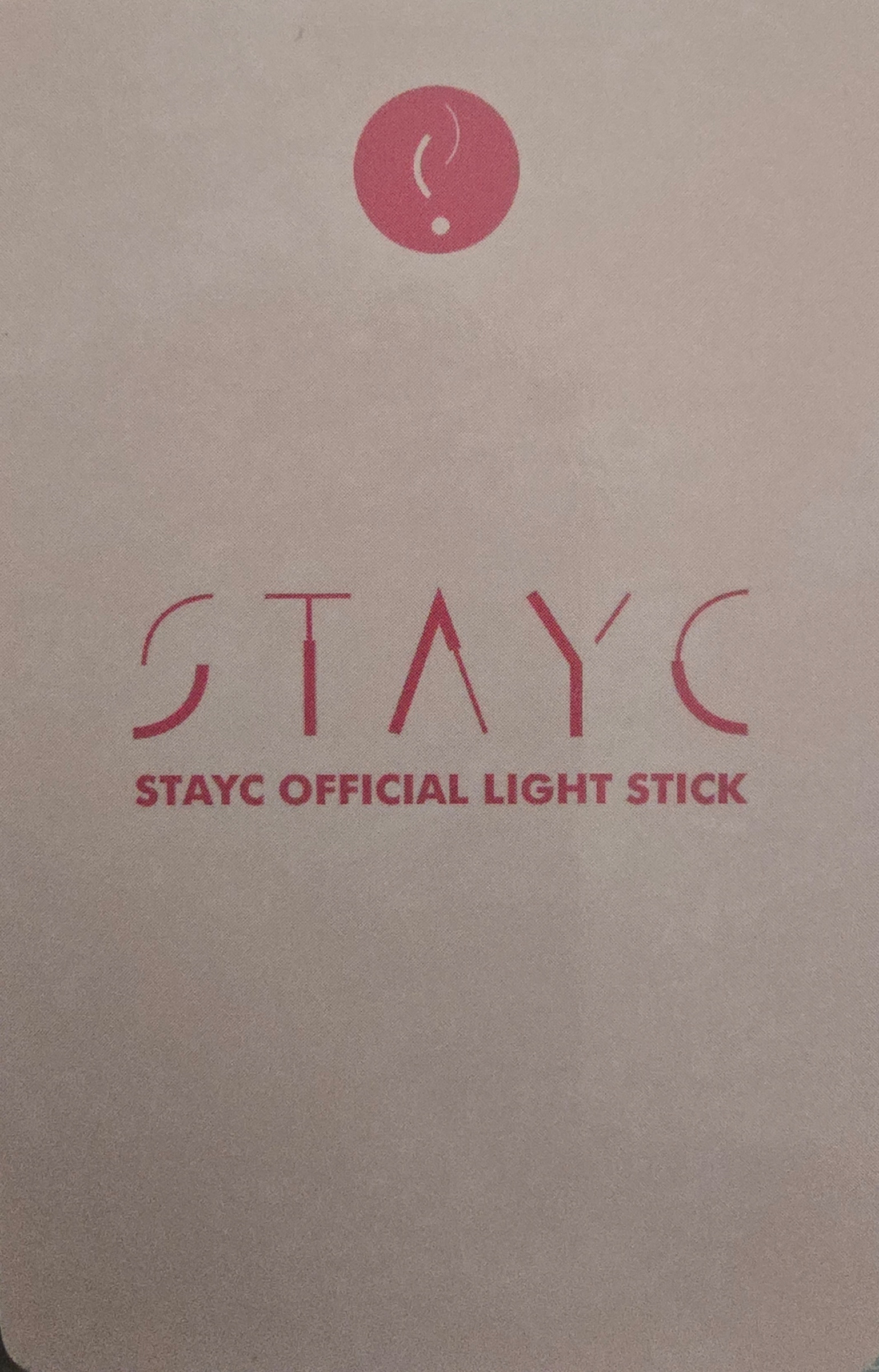 ISA STAYC photocard back side - Withmuu Pre-Order Benefit