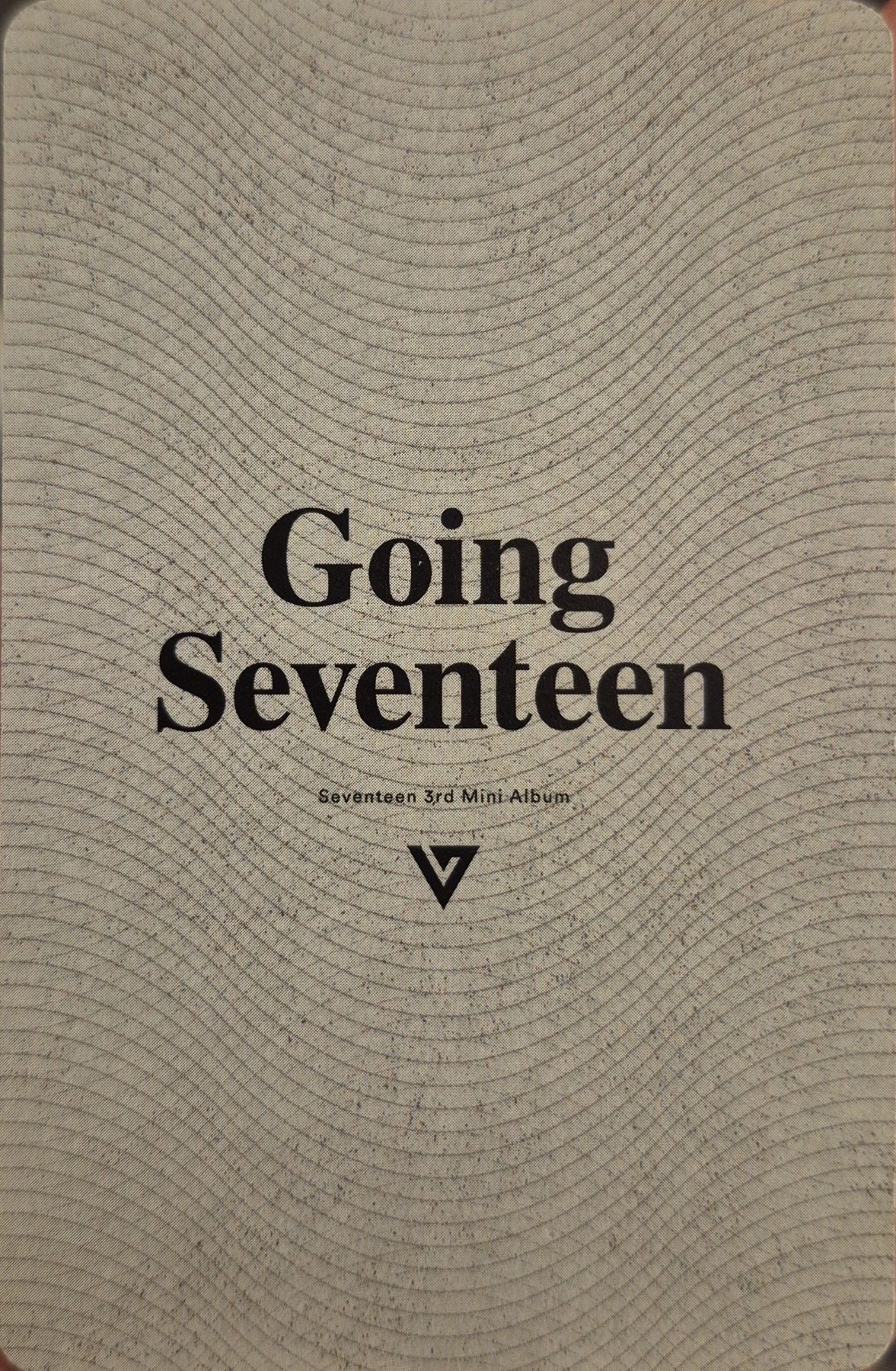 Joshua & S.coups SEVENTEEN photocard back side - Unit Photocard