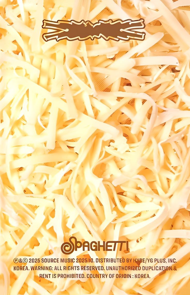 Yunjin LE SSERAFIM photocard back side - Vol.2- Knocking Basil