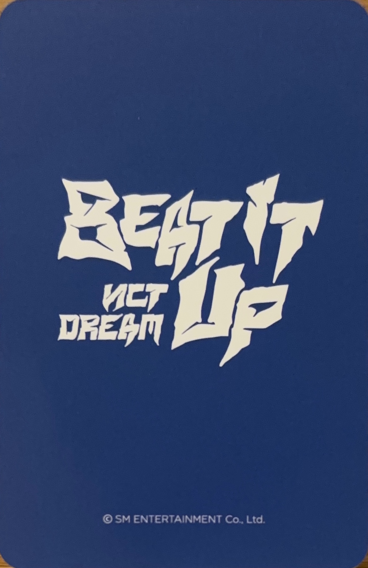 Jeno NCT DREAM photocard back side - Online