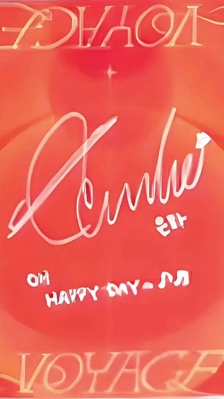 Eunha VIVIZ photocard back side - Photocard