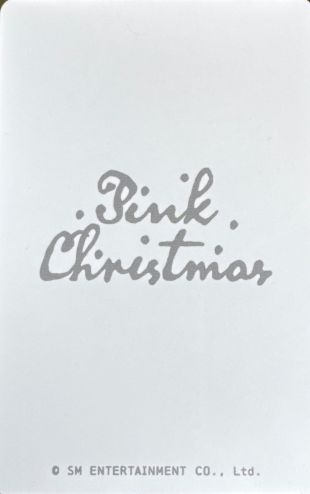 Yuta NCT 127 photocard back side - Random Pack