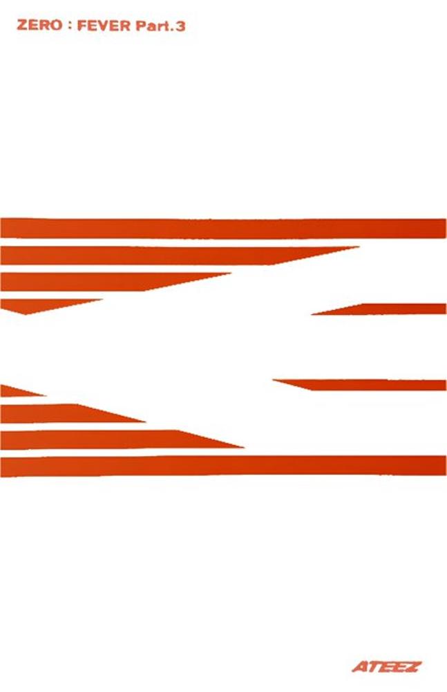 San ATEEZ photocard back side - Limited Photocards