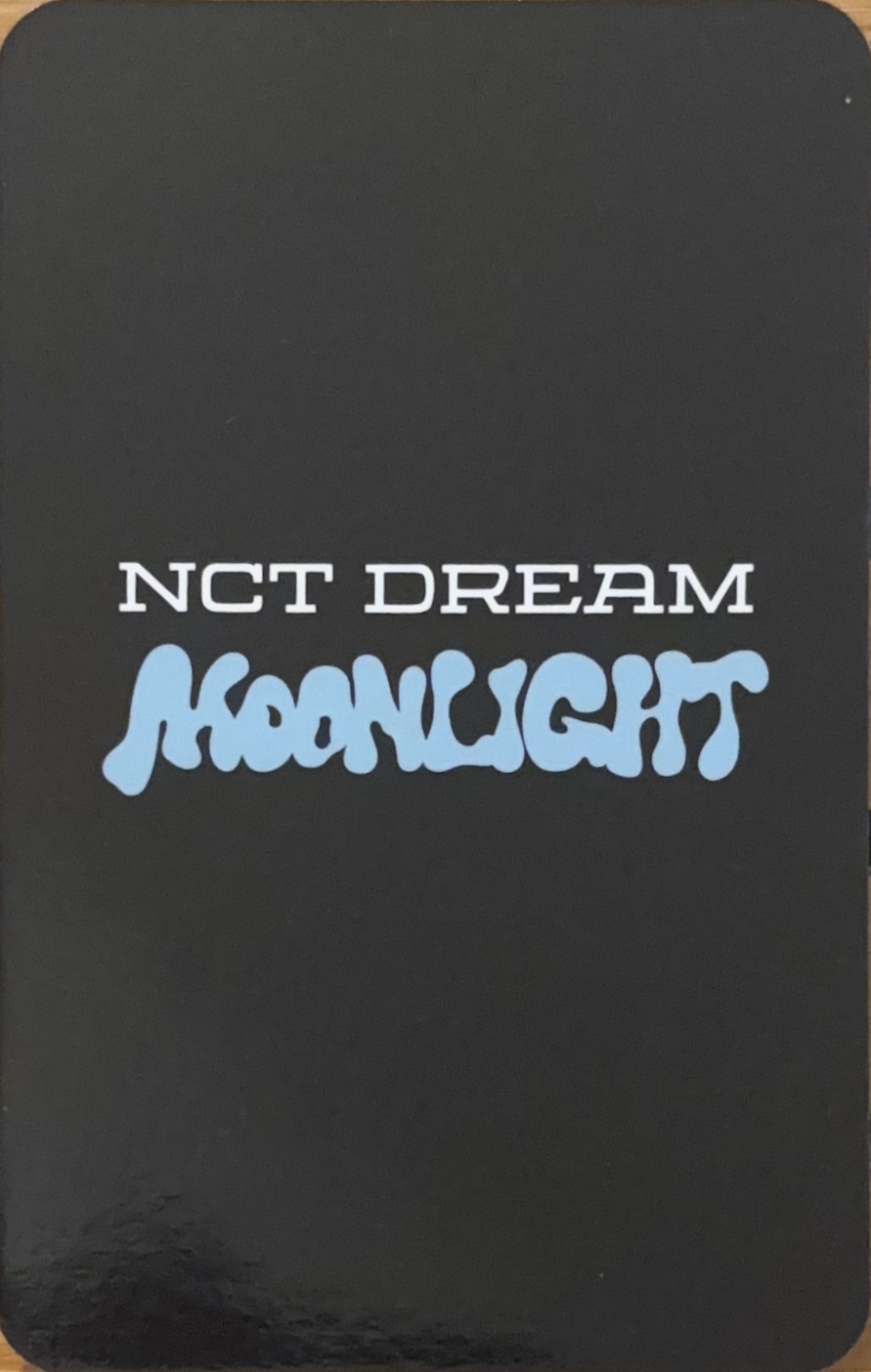 Jisung & Mark NCT DREAM photocard back side - Pre-Order