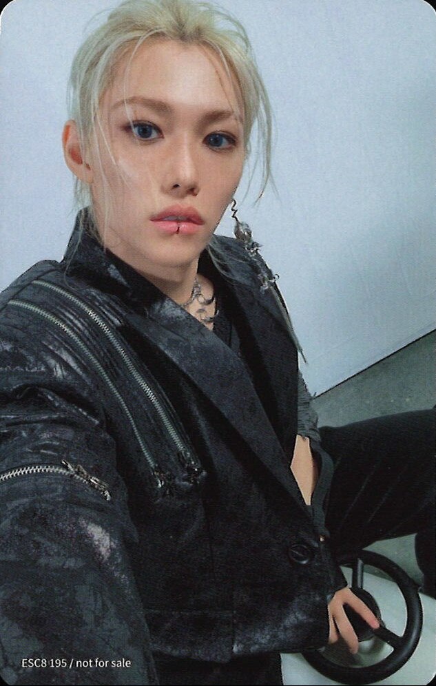 Felix Stray Kids photocard back side - Photocard