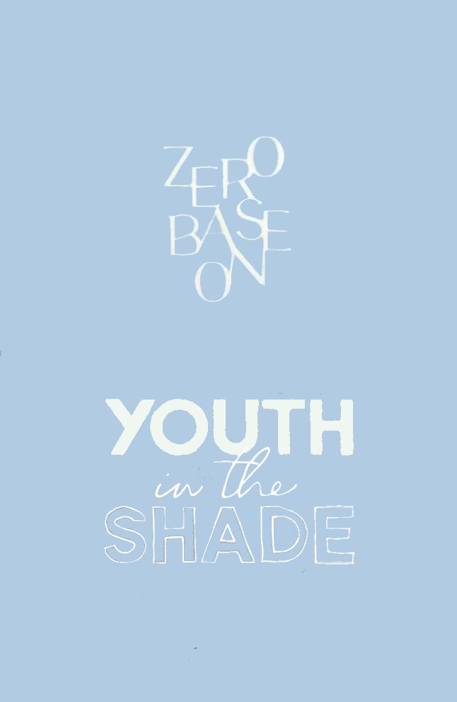 Hanbin ZEROBASEONE photocard back side - Preorder A