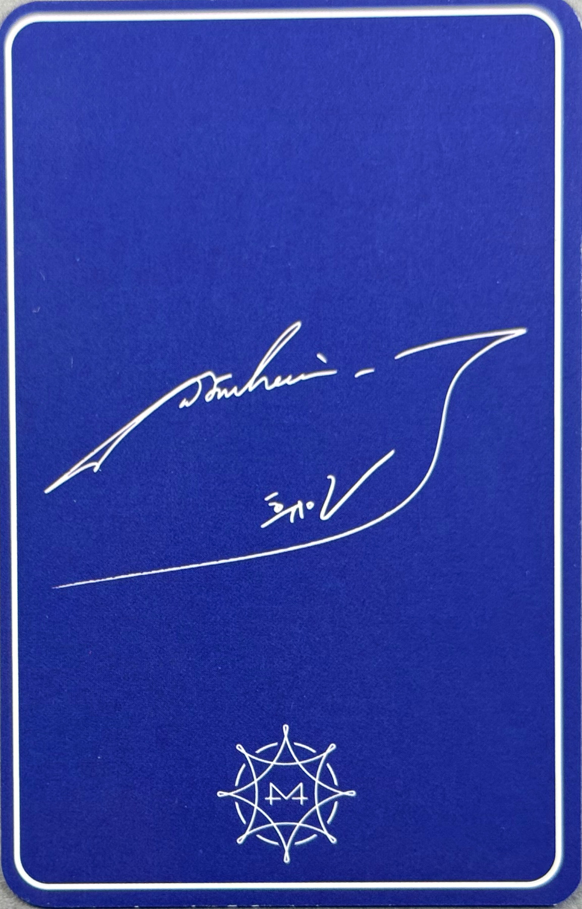 Wheein MAMAMOO photocard back side - Photocard