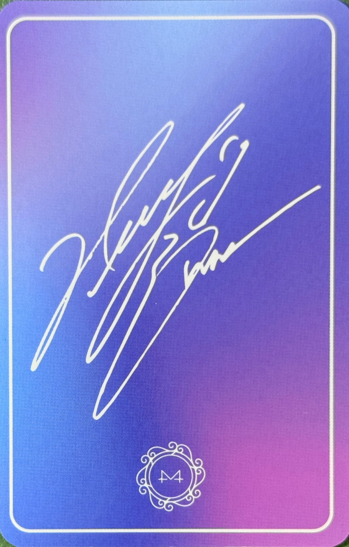 Hwasa MAMAMOO photocard back side - Photocard