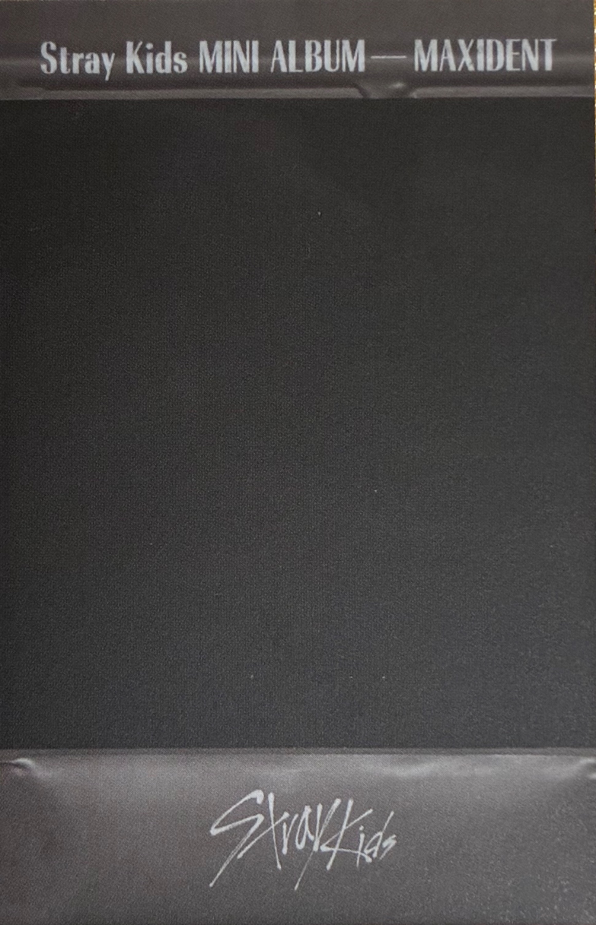 Felix Stray Kids photocard back side - Polaroid Photocard - Preorder