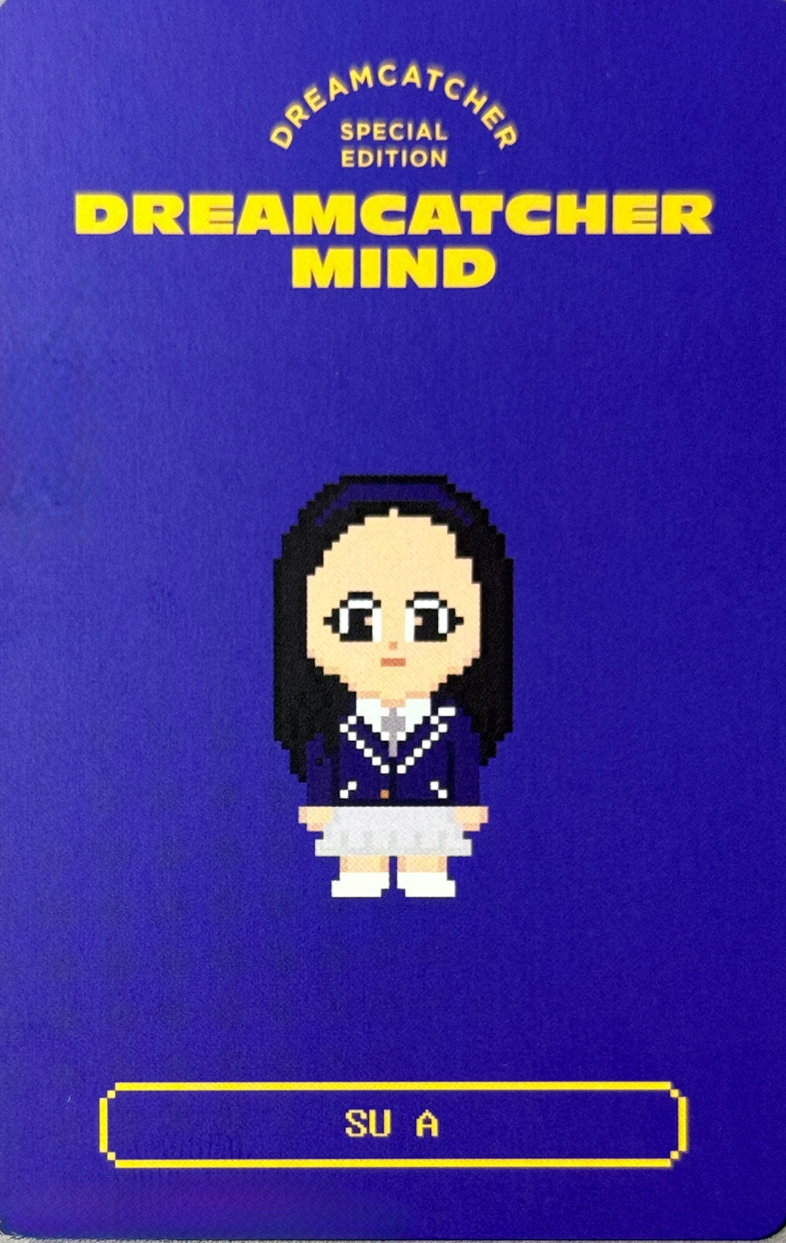 SuA Dreamcatcher photocard back side - Photocard Set (A)