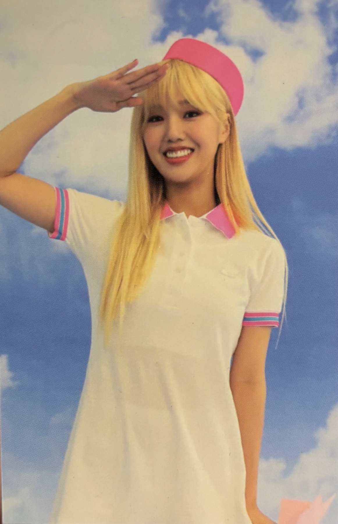 Mimi OH MY GIRL photocard back side - Styling Photocard Ver. 1