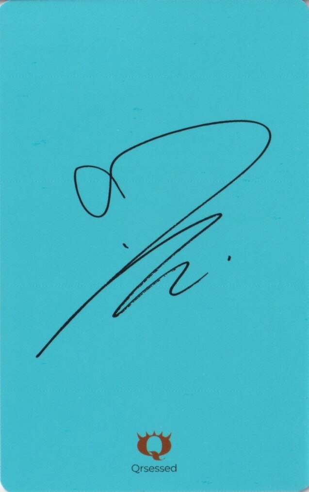 Yuqi Yuqi photocard back side - Photocard Event