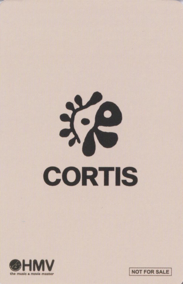 Juhoon CORTIS photocard back side - Preorder Benefit