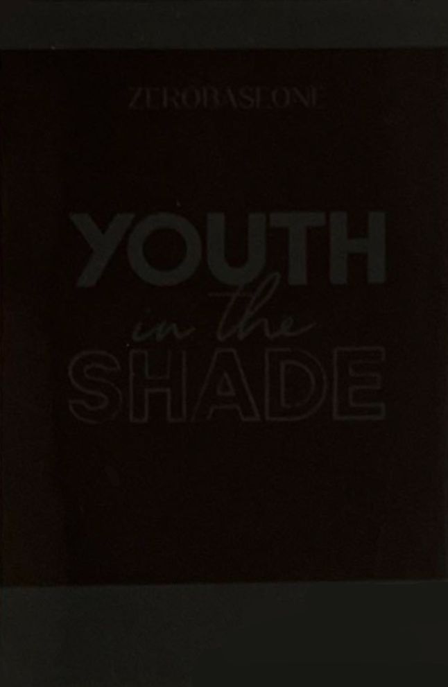 Zhanghao ZEROBASEONE photocard back side - Polaroid Ver. LD