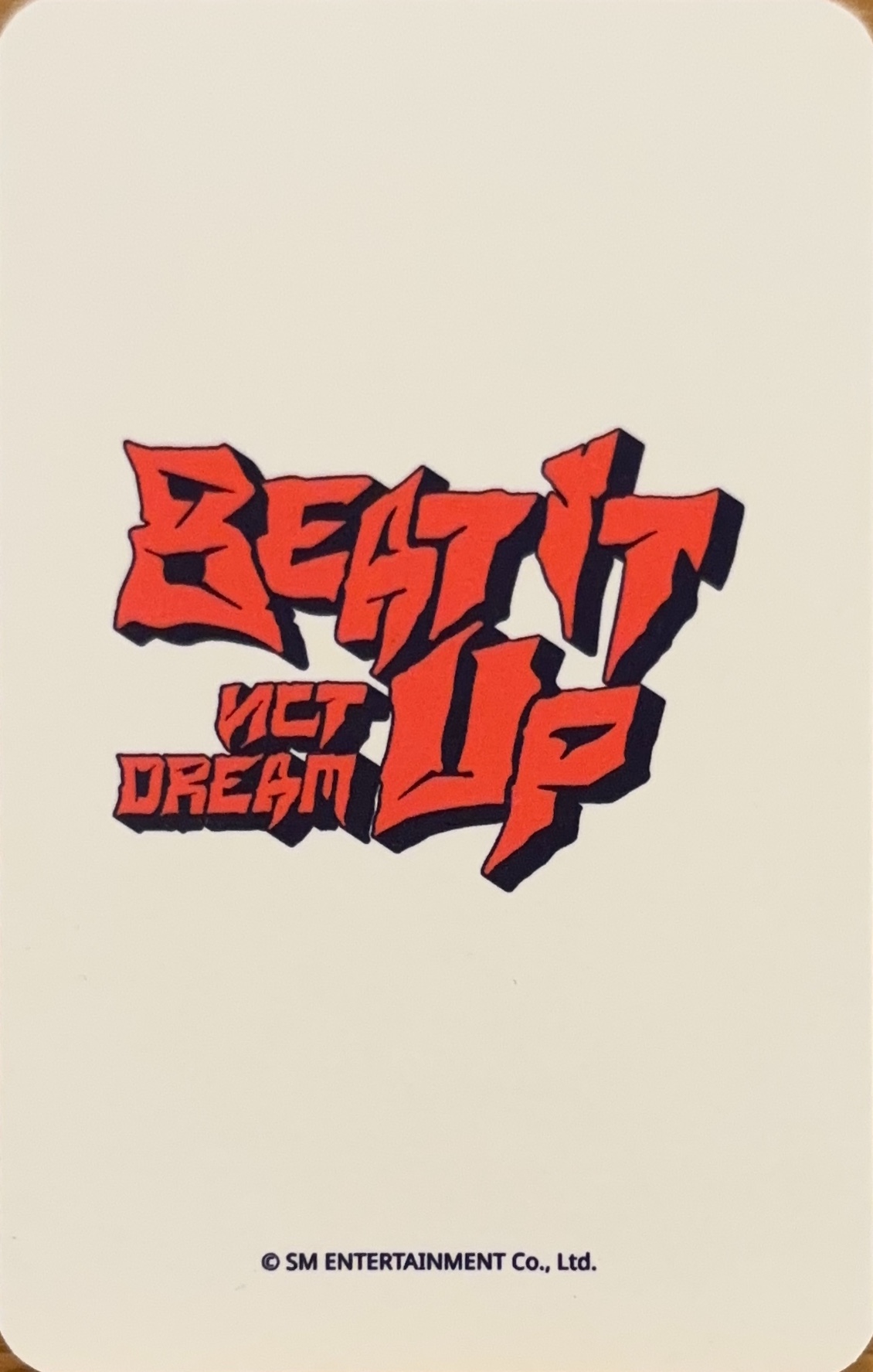 Chenle NCT DREAM photocard back side - Benefit