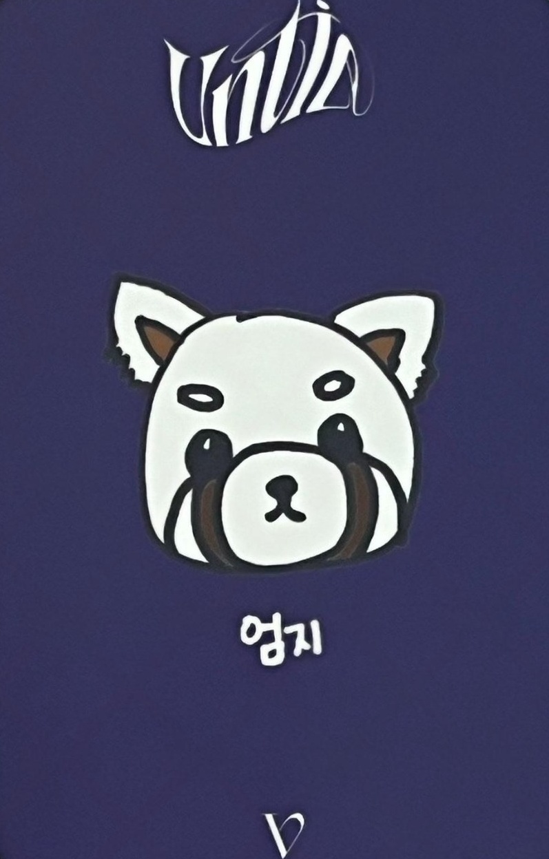 Umji VIVIZ photocard back side - 3rd Week