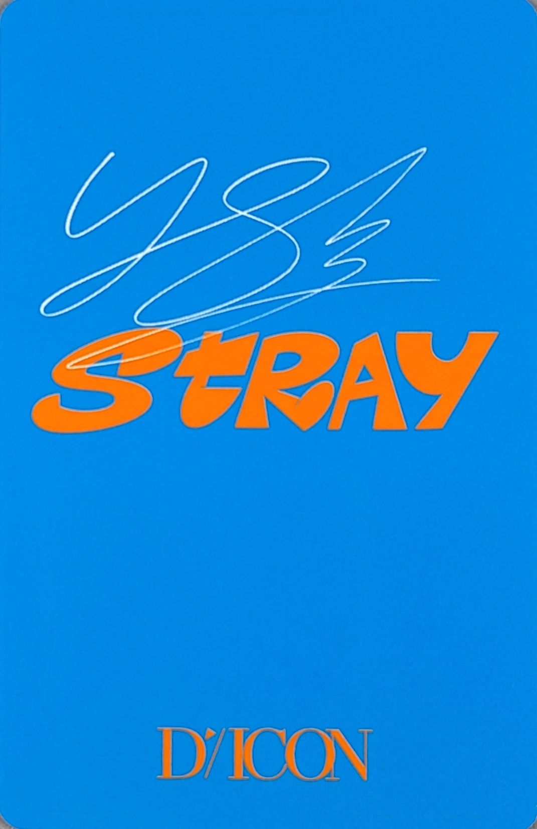 Felix Stray Kids photocard back side - Photocard