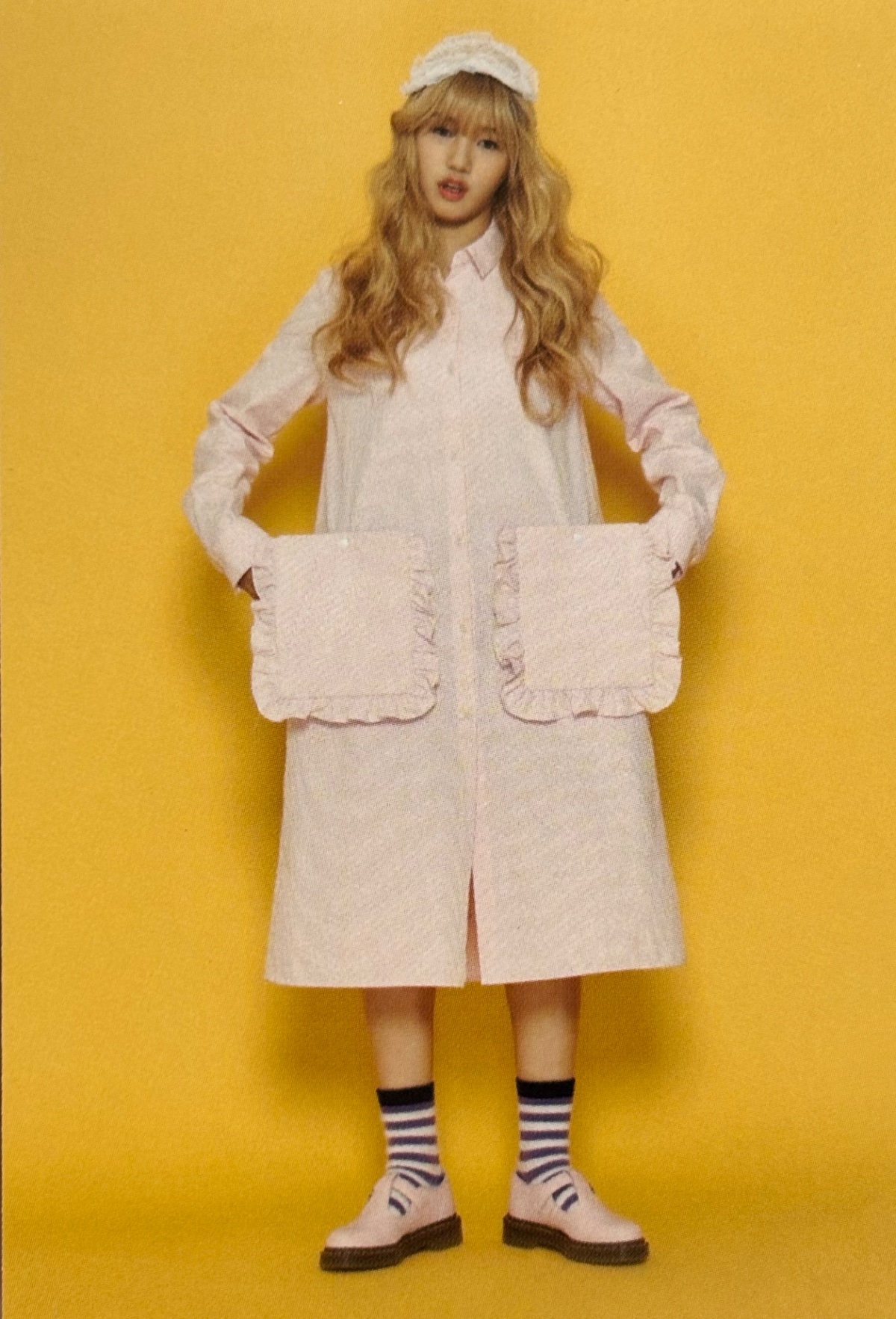 Mimi OH MY GIRL photocard back side - Styling Photocard