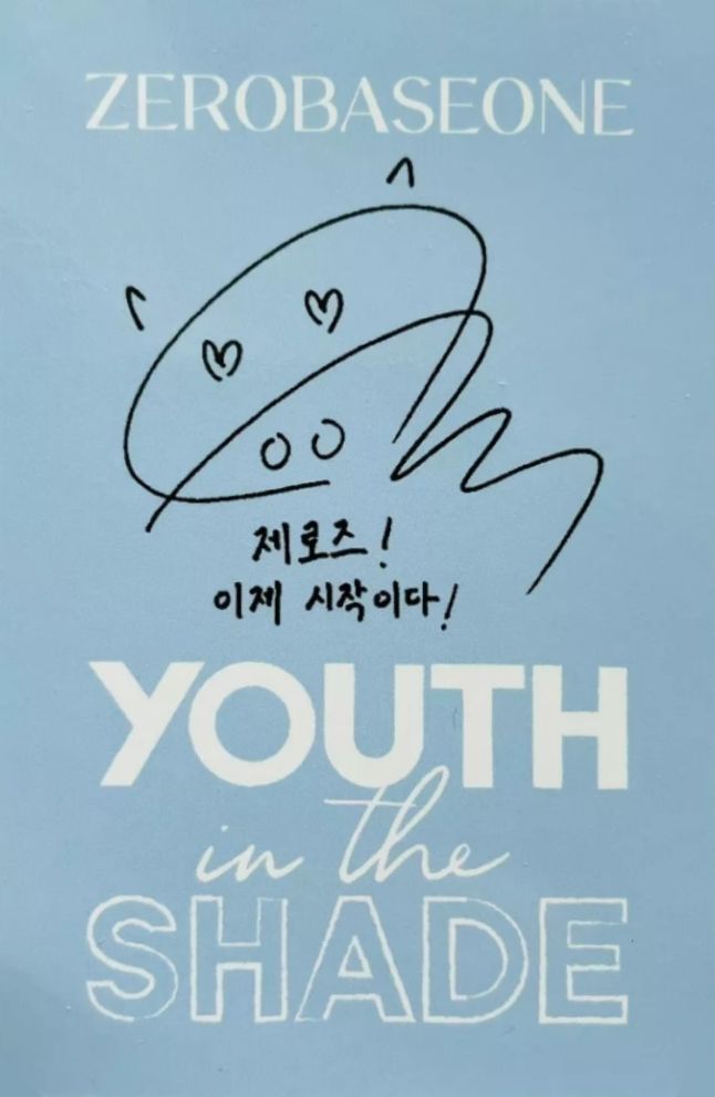 Gunwook ZEROBASEONE photocard back side - Photocards