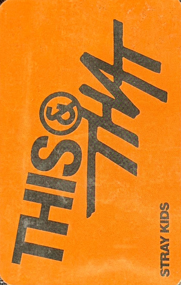 I.N, Lee Know, Seungmin, Changbin, Hyunjin, Bang Chan, Felix & Han Stray Kids photocard back side - Target Exclusive (Vinyl)