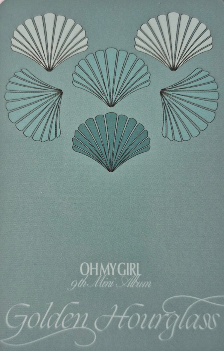 Yooa OH MY GIRL photocard back side - Stone Card