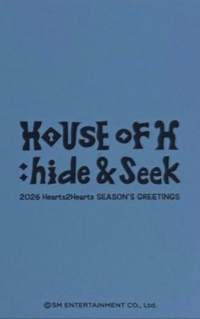 Juun Hearts2Hearts photocard back side - SMTOWN Preorder Benefit