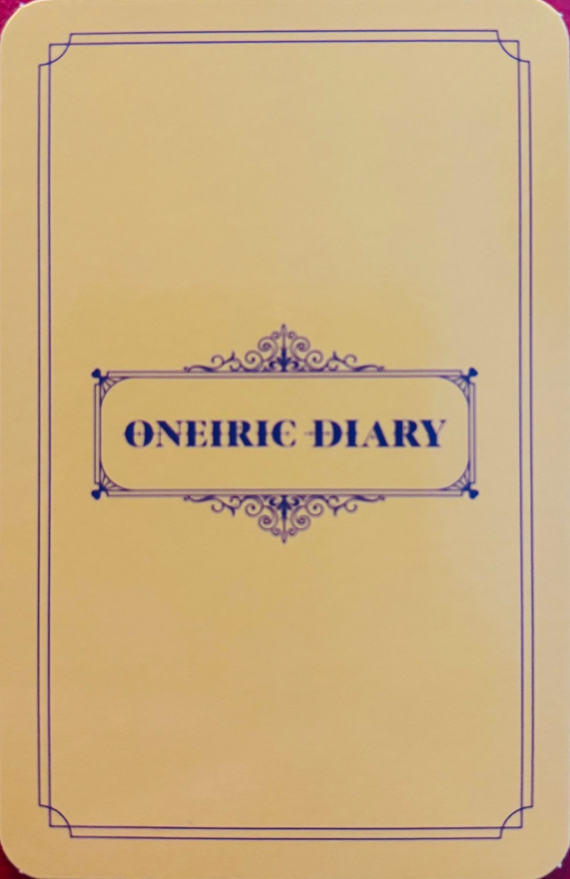 Yena IZ*ONE photocard back side - Photocard