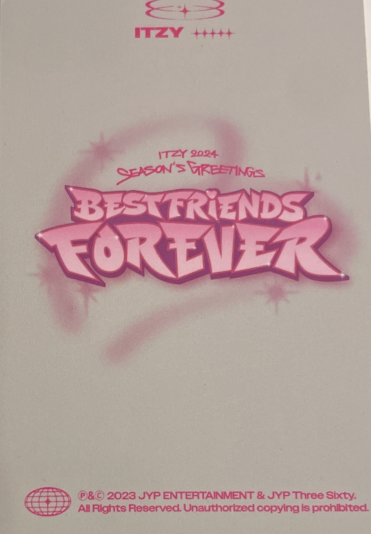 Chaeryeong ITZY photocard back side - Photocard Set