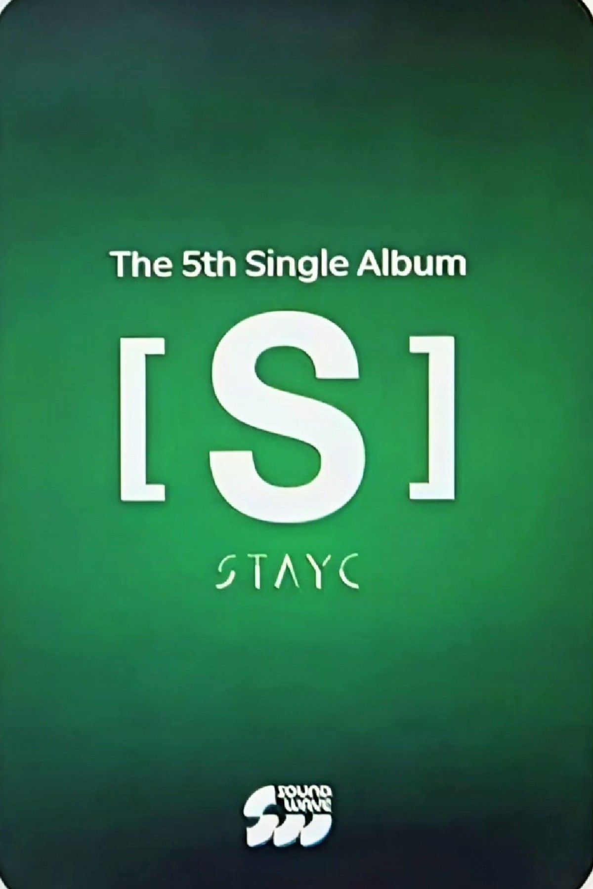 ISA STAYC photocard back side - Online