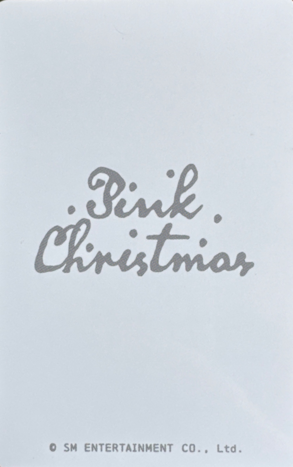 Haechan NCT 127 photocard back side - Random Pack