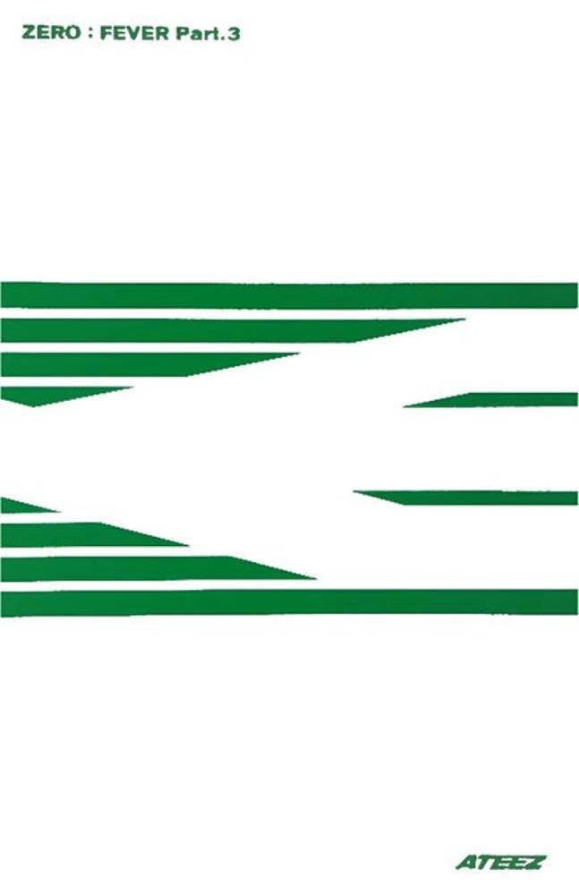 San ATEEZ photocard back side - Limited Photocards