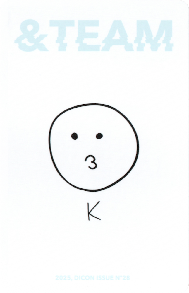 K &TEAM photocard back side - [K ver.] Photocard Set