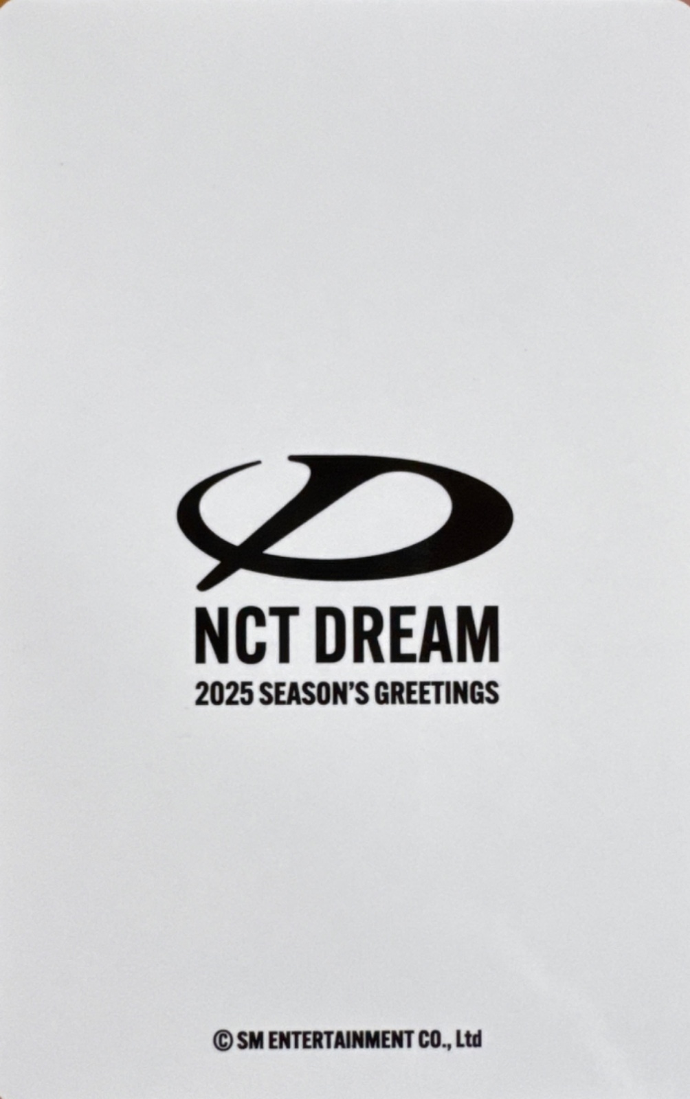 Haechan NCT DREAM photocard back side - Photocards