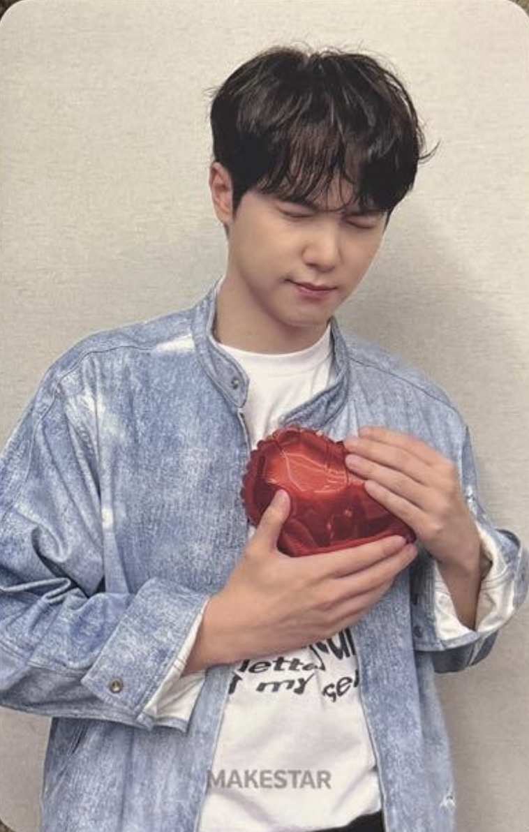 Donghan WEi photocard back side - Offline