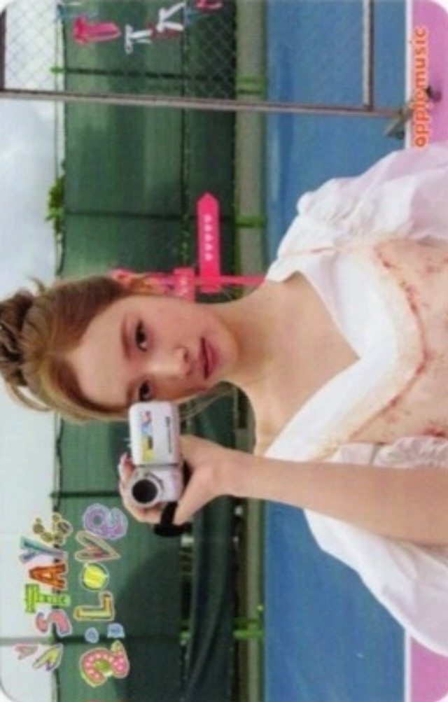 J STAYC photocard back side - Pre-Order