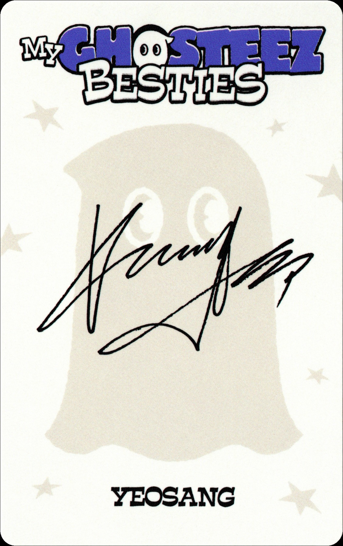 Yeosang ATEEZ photocard back side - Photocard Set A