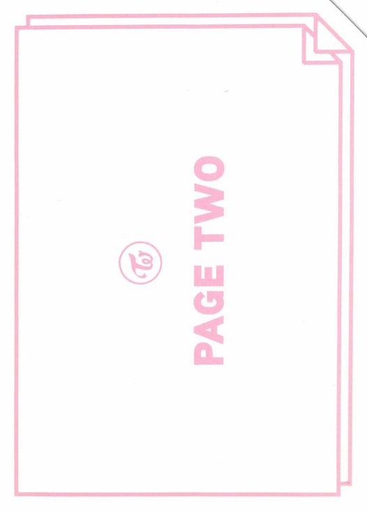 Sana, Dahyun & Jihyo TWICE photocard back side - Unit ver. Photocard