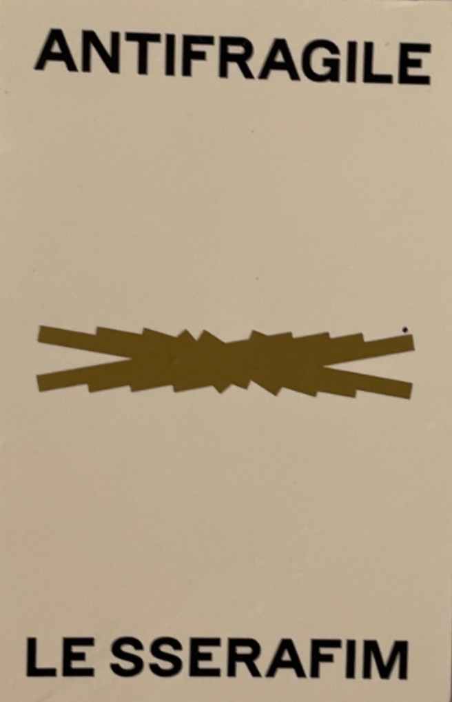 Chaewon, Eunchae, Kazuha, Sakura, Yunjin LE SSERAFIM photocard back side - Unit Photocards