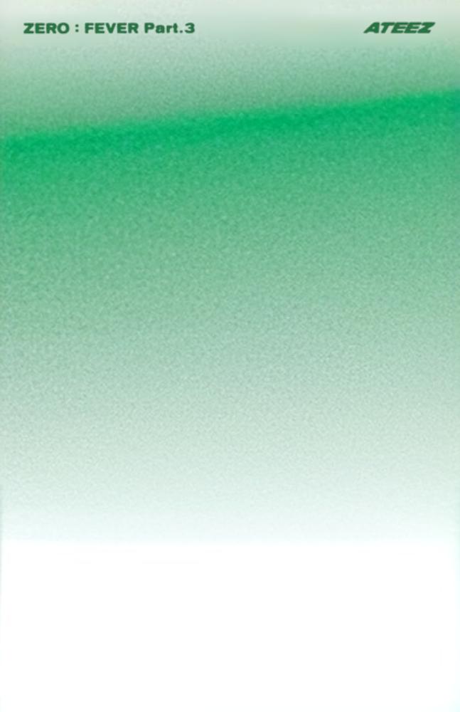 Wooyoung ATEEZ photocard back side - Photocards