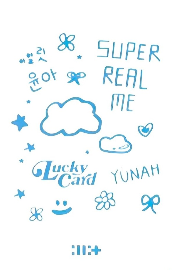 Yunah ILLIT photocard back side - Photocards — B