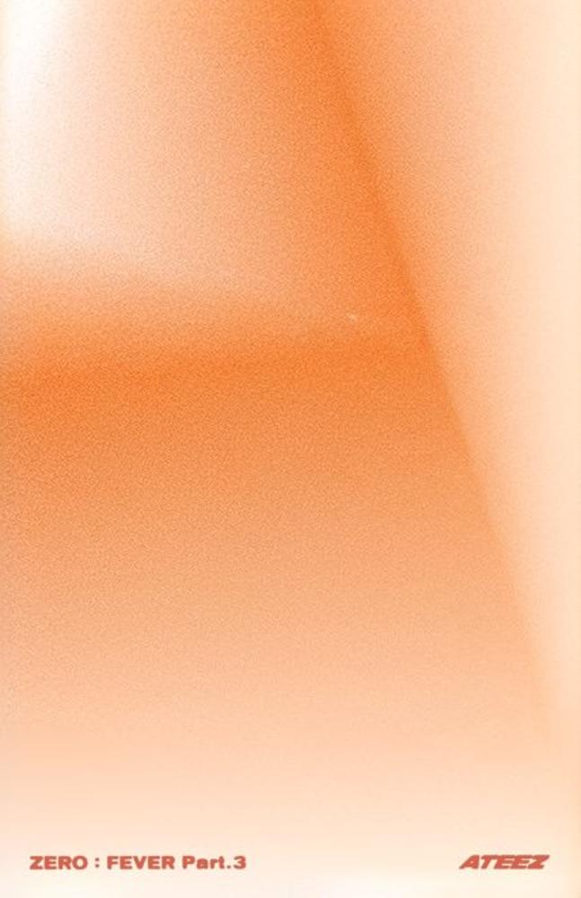 Jongho ATEEZ photocard back side - Photocards