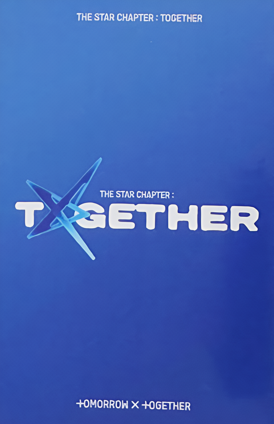 Hueningkai TXT photocard back side - Preorder