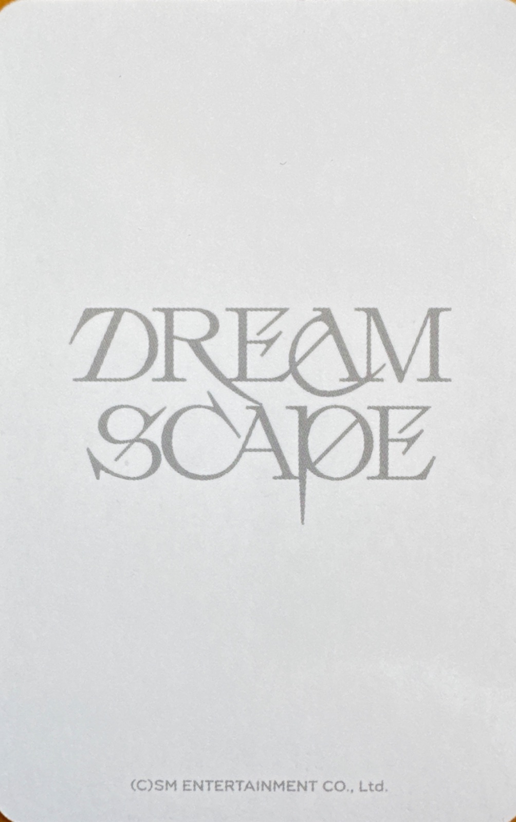 Haechan NCT DREAM photocard back side - Black Long Sleeve Set