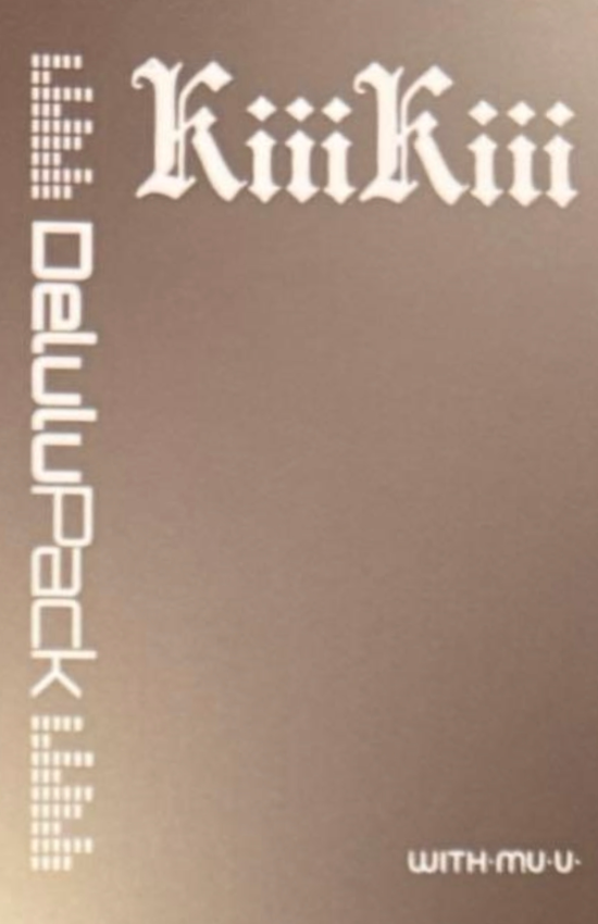 Sui KiiiKiii photocard back side - Lucky Draw