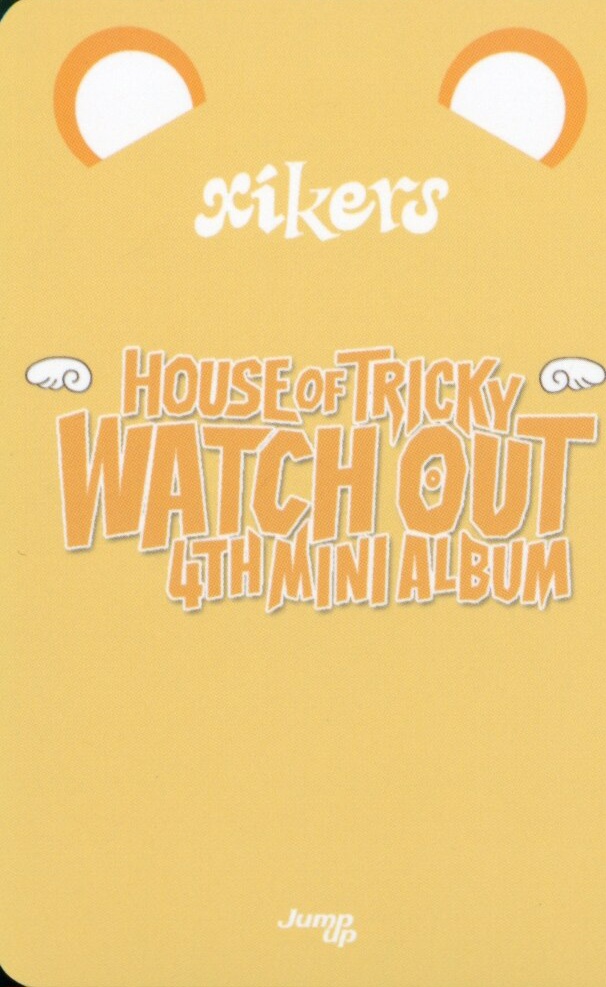Seeun xikers photocard back side - Offline