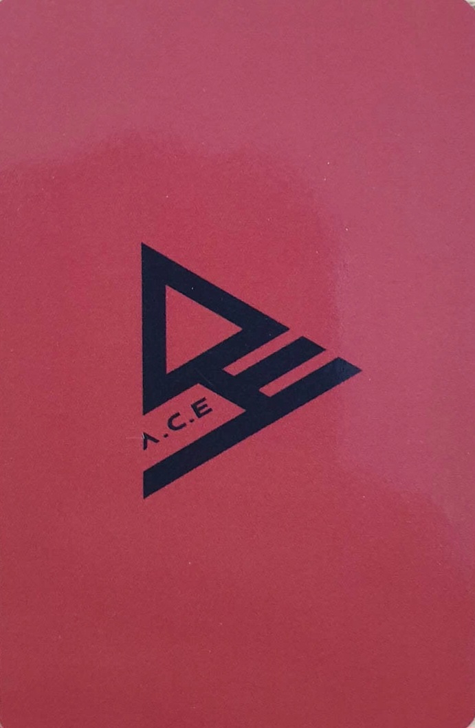 Byeongkwan A.C.E photocard back side - Photocard